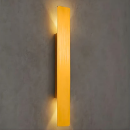 Outdoor Aluminum LED Wall Sconce Gold Finish IP65 Weatherproof Hardwired for Patio Porch Entryway 6W 18W 24W Options 2700K 6500K Lighting