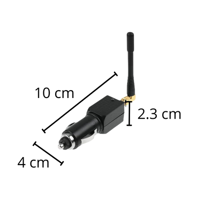 Vehicle GPS Signal Jammer Portable Privacy Device with Cigarette Lighter Adapter for Cars Trucks SUVs Anti-Tracking Protection Tool