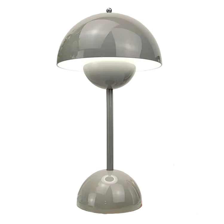 Rechargeable Cordless Table Lamp with Touch Dimmer – 3 Brightness Levels, Warm LED Light, Retro Flower Design for Bedside, Living Room &