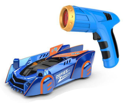 Wall-Climbing RC Car with Laser Remote – Anti-Gravity Stunt Racer for Smooth Surfaces, LED Lights, 360° Spins, Ages 3+