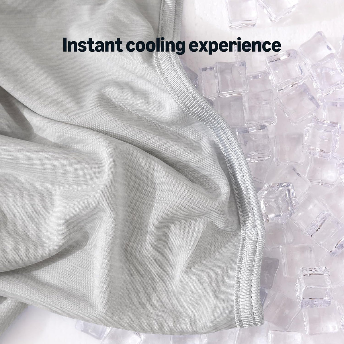 Cooling Comfort | Reversible Lightweight Blanket for Hot Sleepers | Soft Thin Throw for Bed & Couch