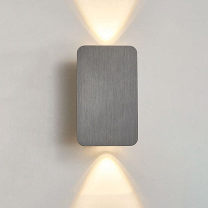 6W LED Metal Sconce for Entryways & Cozy Spaces – Hardwired Modern Fixture in Black, Gold, Coffee & Gray