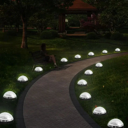 GROUNDLIVA – Waterproof Solar Ground Lights for Outdoor Landscapes