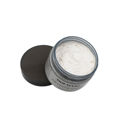 Temporary Styling Wax for Vibrant Wash-Out Color Transformation Unisex Men Women Party Events Festival Cosplay Costume Natural Plant-Based F