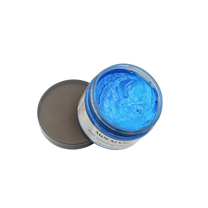Temporary Styling Wax for Vibrant Wash-Out Color Transformation Unisex Men Women Party Events Festival Cosplay Costume Natural Plant-Based F