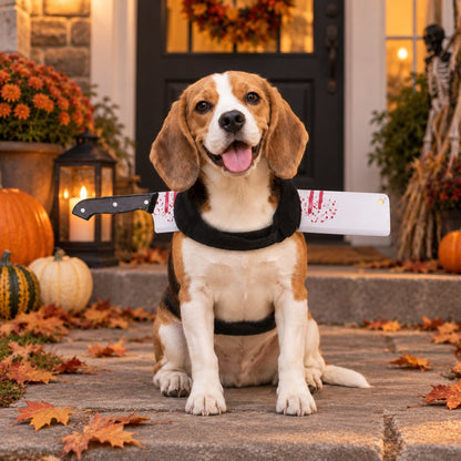 Ortekor Halloween Horror Prop Dog Costume Harness - Easy-On Funny Outfit for Trick-or-Treat, Parties & Photos | 6 Styles