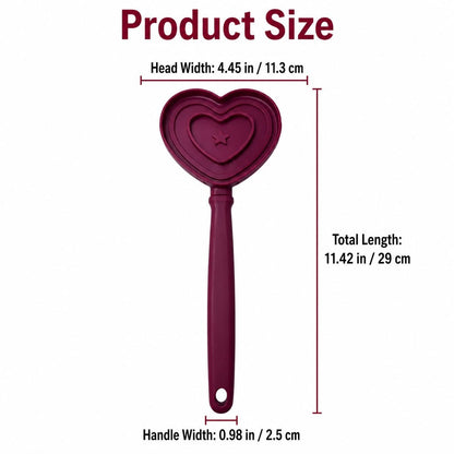 Ortekor Heart Pet Licking Wand for Cats & Dogs - Handheld Soft Treat Feeder for Yogurt, Wet Food & Pumpkin Puree