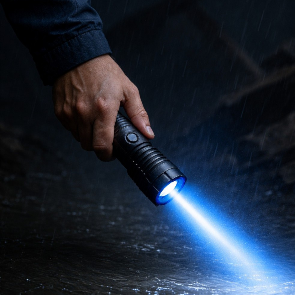 Tactical Torch | High Power Flashlight with Waterproof Design | Reliable Emergency Tool for Outdoor Adventures