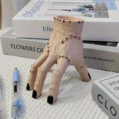 Wednesday Spooky Pen Holder