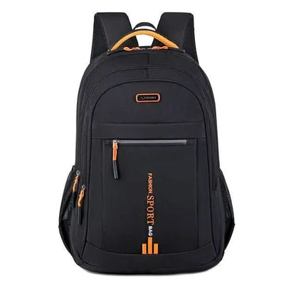 Water-Resistant Oxford Commuter Backpack – Laptop Compartment & Professional Design for Work, Travel & Everyday Use – 18×12×6 in Men's