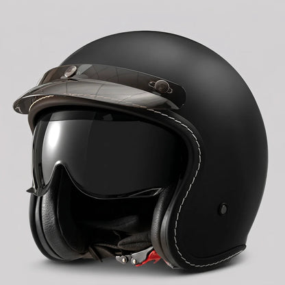 Rider's Choice | 3/4 Open-Face Helmet with Lightweight Design | Comfortable Fit for Urban Riding