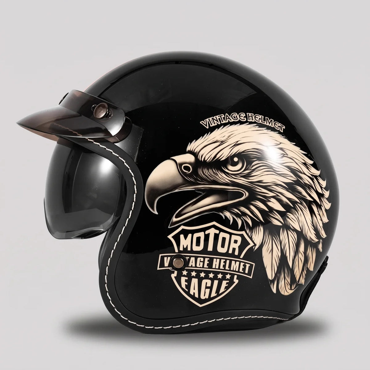 Rider's Choice | 3/4 Open-Face Helmet with Lightweight Design | Comfortable Fit for Urban Riding