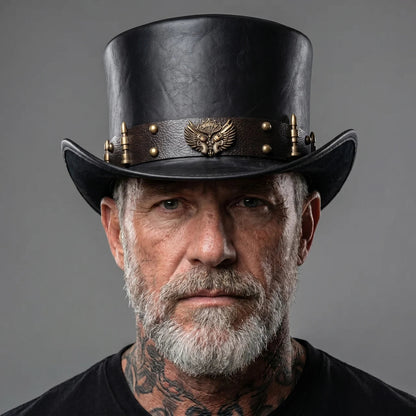 Western Rider | Cowboy Hat with Structured High-Crown Design | Bold Style for Confident Outdoor Adventures