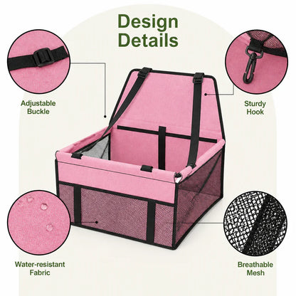 Ortekor Foldable Breathable Mesh Car Booster Seat