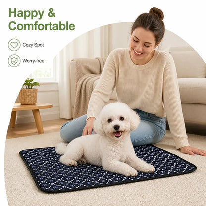 Ortekor 4-Layer Ultra Absorbent Waterproof Non-Slip Pet Mat