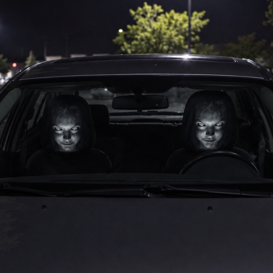 PhantomRide™ – Horror Seat Cover