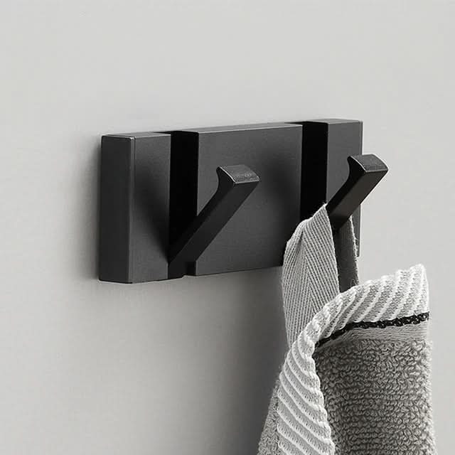 Flip-Up Aluminum Organizer Hanger for Entryway Bedroom Kitchen Closet Multi-Position Retractable Rack Mount System for Garments Linens Acces