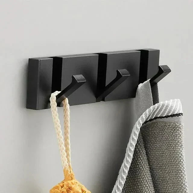 Sleek Space-Saving Wall Hook with Foldable Design