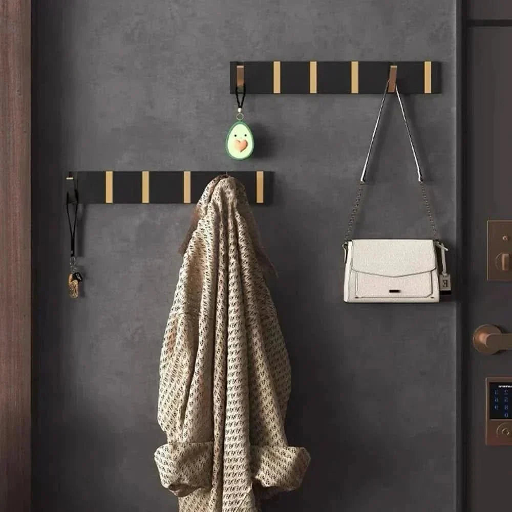 Sleek Space-Saving Wall Hook with Foldable Design