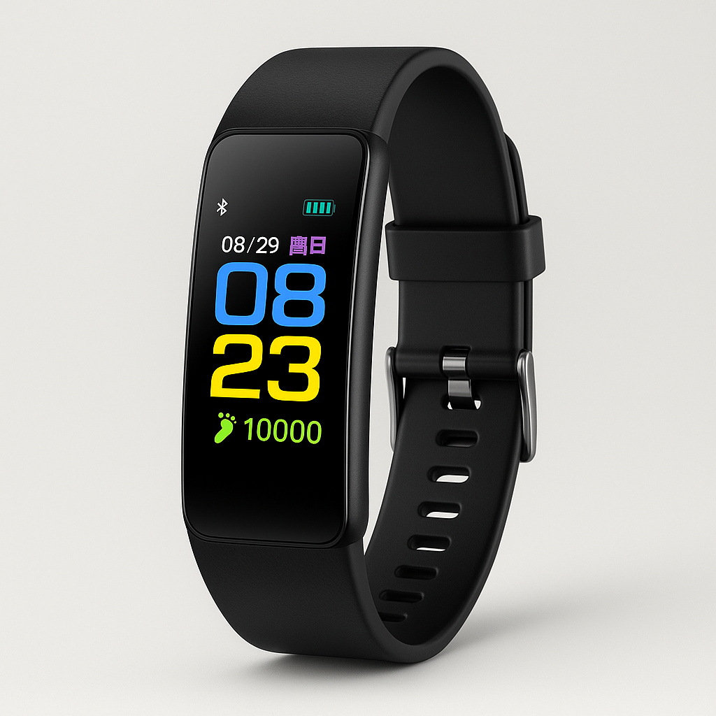 Wearable Fitness Tracker Watch for Seniors with Heart Rate Monitor, Blood Pressure Tracking, Step Counter & Sleep Analysis