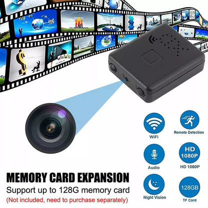 Small Wireless Security Camera with Video and Audio