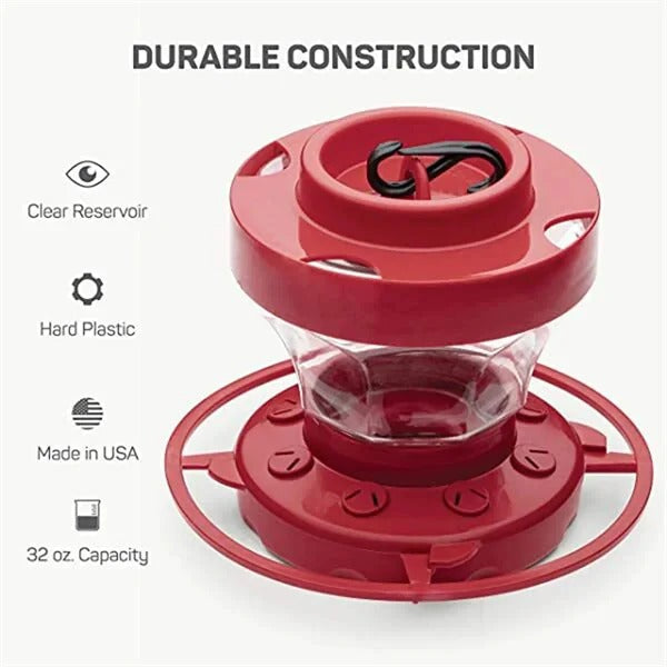 Easy Fill Hanging Bird Feeder with Tray
