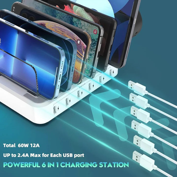 Compact Multi USB Charger Station Hub