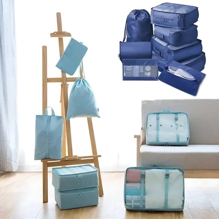 Travel Packing Cubes, 7 Piece Storage Set