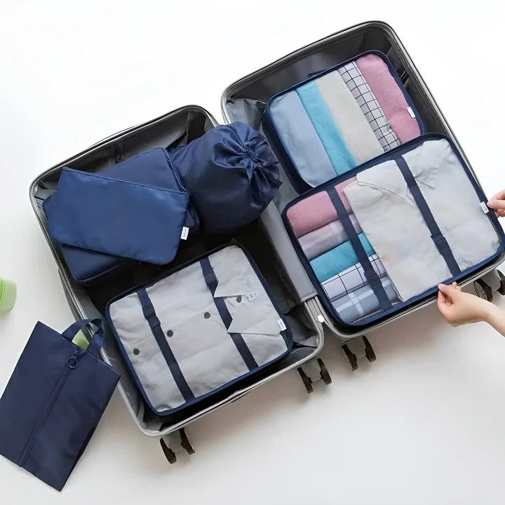 Travel Packing Cubes, 7 Piece Storage Set