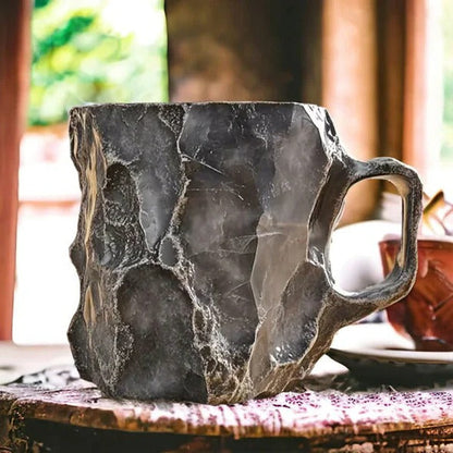 Delicate Glass Mug for Hot Coffee Tea