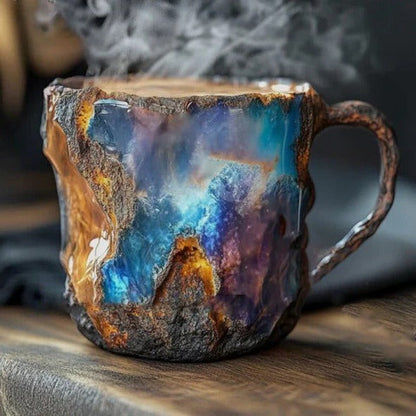 Delicate Glass Mug for Hot Coffee Tea