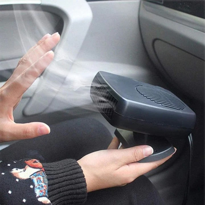 Compact 12V Car Heater for Winter Warmth