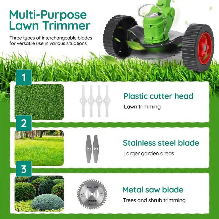 Wireless Rechargeable Yard Trimmer