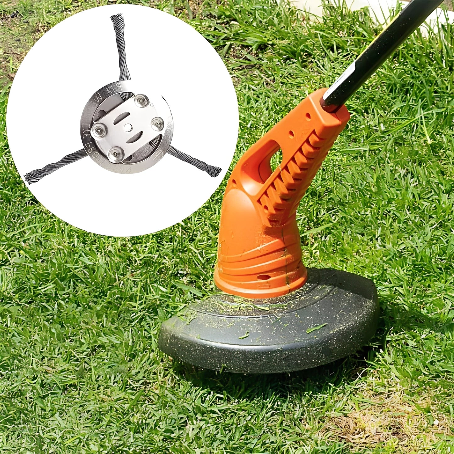 Heavy Duty Lawn Trimmer Brush Cutter Attachment