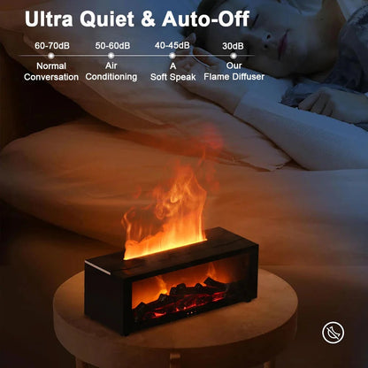 Compact Aroma Diffuser with LED Candle Effect