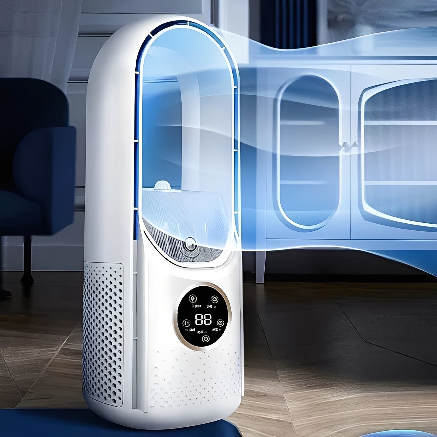 Compact Quiet Personal Air Fan