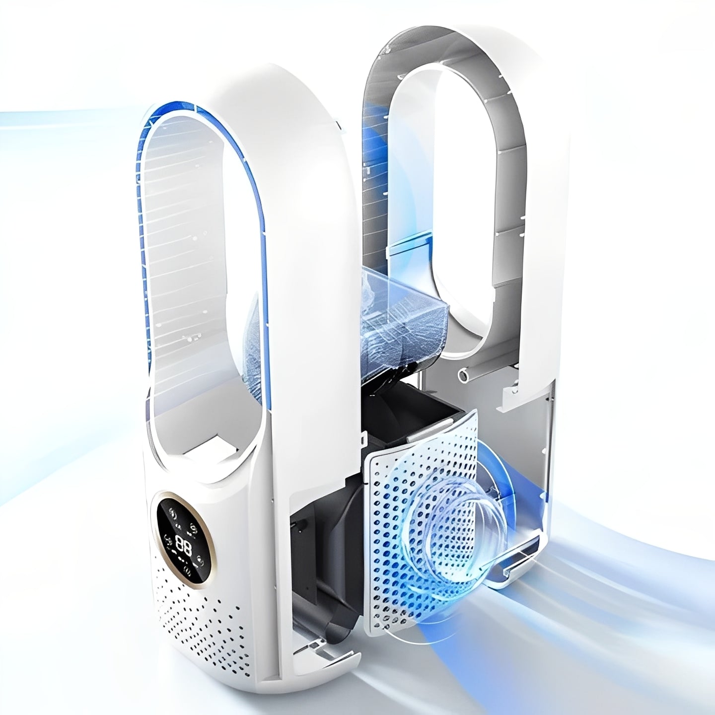 Compact Quiet Personal Air Fan
