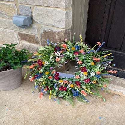 Beautiful Floral Wreath for Home Decoration
