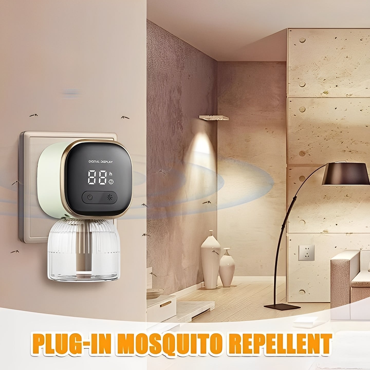 Effective Plug In Pest Repeller with Digital Display