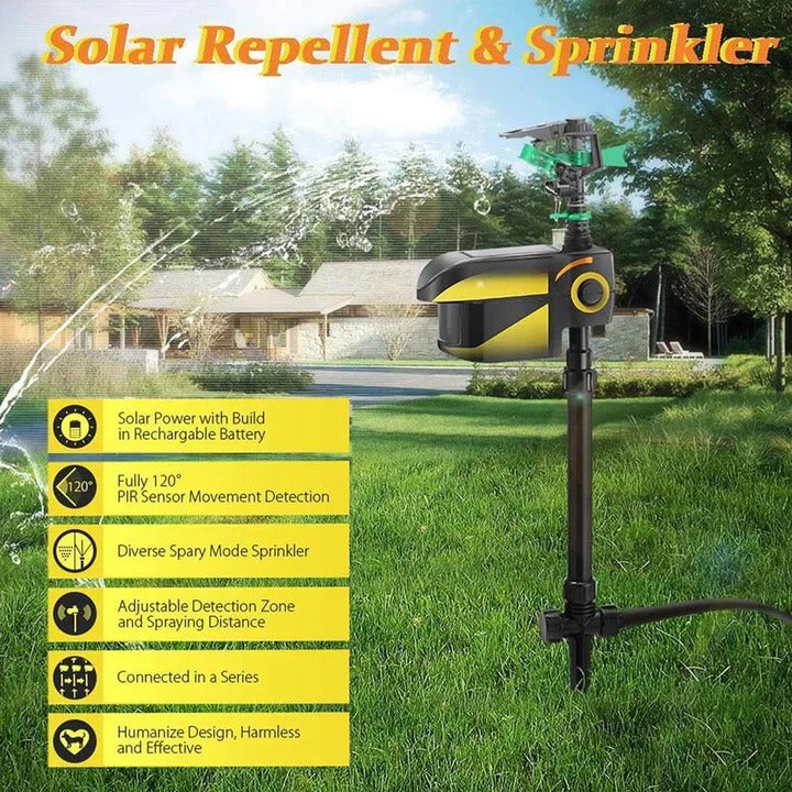 Outdoor Motion Sensor Deer Repellent Device