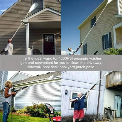 Long Reach Pressure Washer Extension Wand