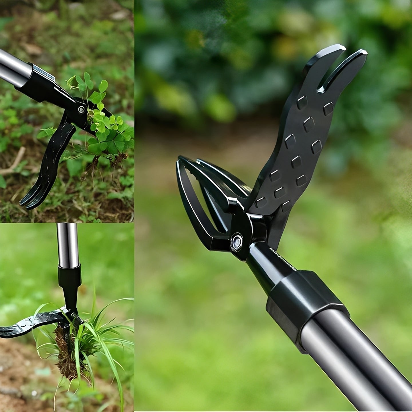 Easy Garden Weed Remover with Foot Pedal