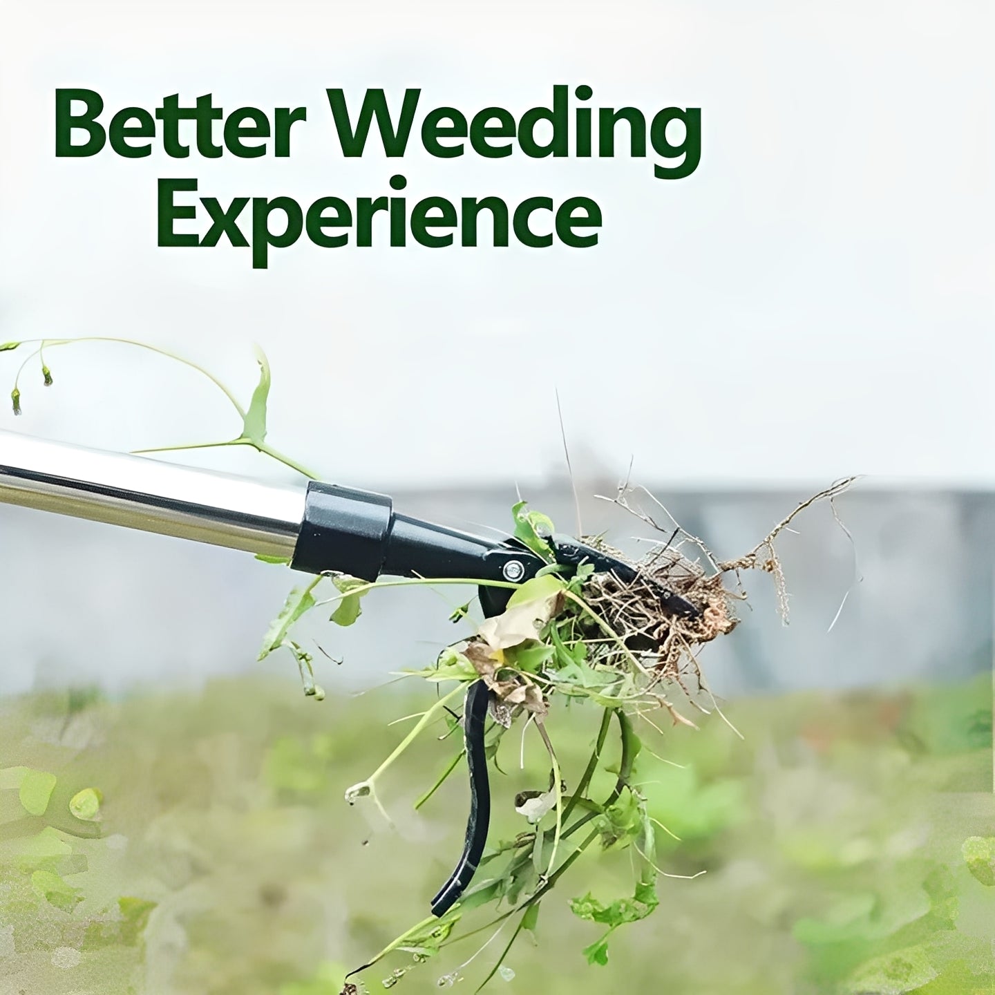 Easy Garden Weed Remover with Foot Pedal