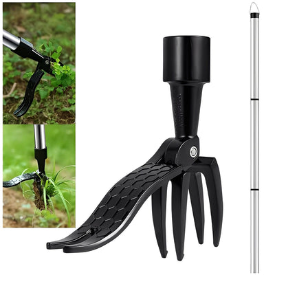 Easy Garden Weed Remover with Foot Pedal