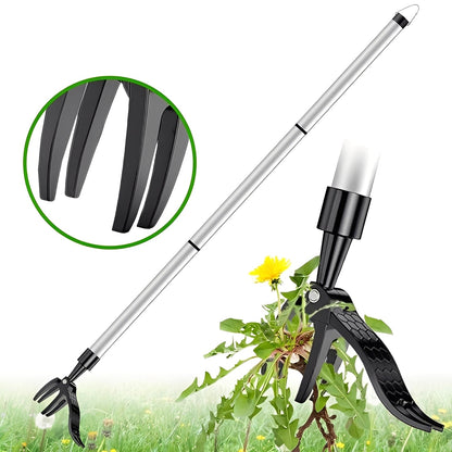 Easy Garden Weed Remover with Foot Pedal
