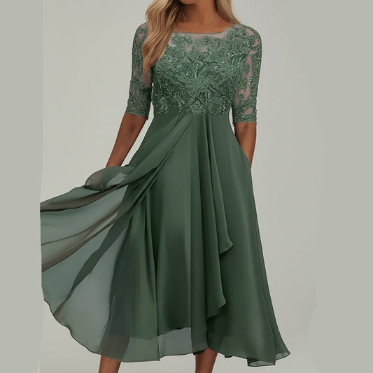Comfortable Women's Summer Knit Dress - Ortekor