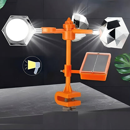 Outdoor Solar Bird Repellent Scarer Device - Ortekor