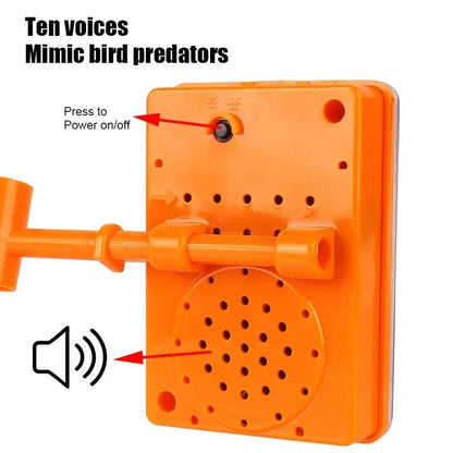 Outdoor Solar Bird Repellent Scarer Device