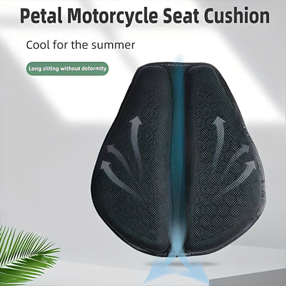 Comfortable Motorcycle Gel Seat Pad with Breathable Design