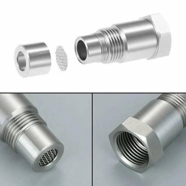 Universal M18x1.5 Car Oxygen Sensor Adapter Stainless Steel